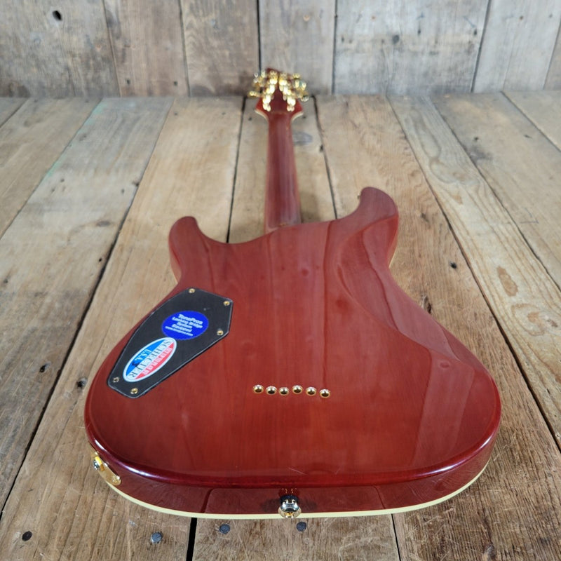 Schecter C1 - Elite Amber Quilt Top Electric Guitar – 2005, Mint Condition with Original Case - Mahar's Vintage Guitars