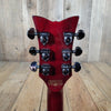 Schecter S - 1 Elite Double Cut 2003–2007 – Flame Top Black Cherry w/ Hard Case - Mahar's Vintage Guitars