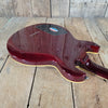 Schecter S - 1 Elite Double Cut 2003–2007 – Flame Top Black Cherry w/ Hard Case - Mahar's Vintage Guitars