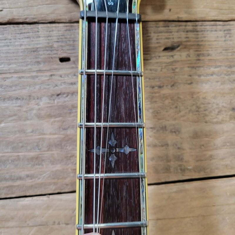 Schecter S - 1 Elite Double Cut 2003–2007 – Flame Top Black Cherry w/ Hard Case - Mahar's Vintage Guitars