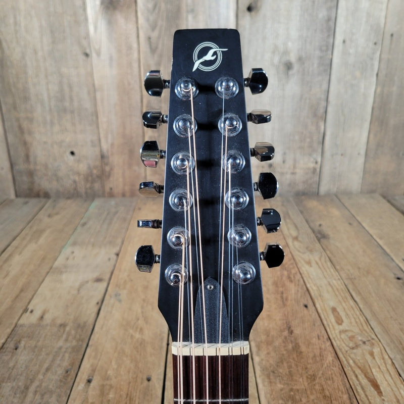 Seagull Plus Cedar 12 - String Acoustic Guitar – Headstock Repair 1990s - Mahar's Vintage Guitars