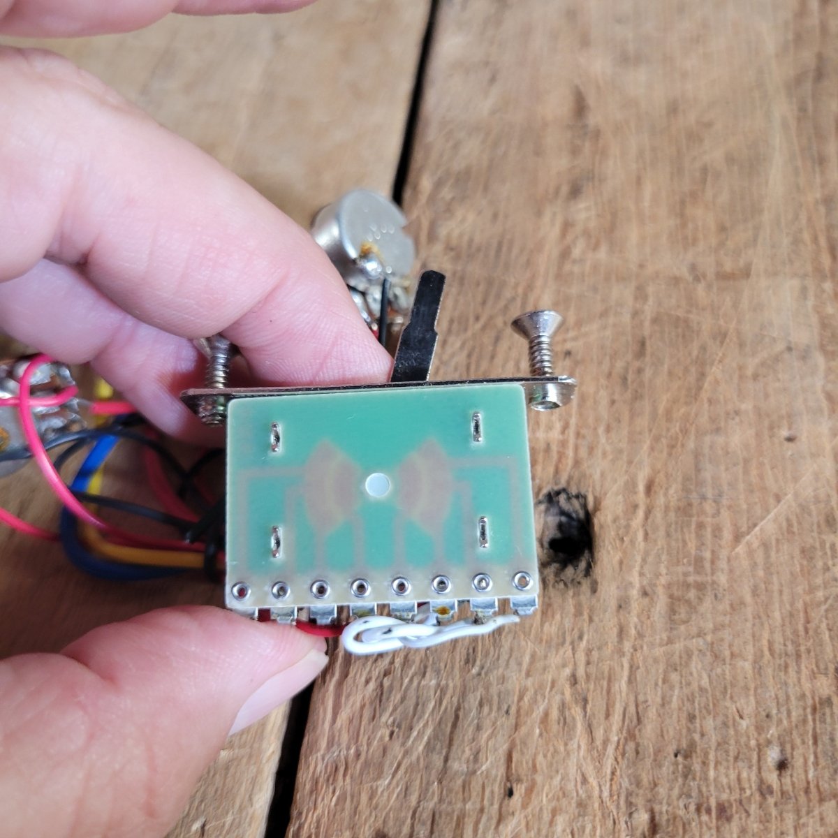 SEM Stratocaster Pickup Set Wired with Pots and Switch - Mahar's Vintage Guitars