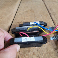 SEM Stratocaster Pickup Set Wired with Pots and Switch - Mahar's Vintage Guitars