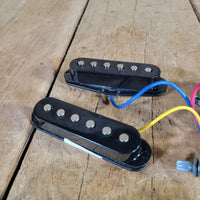 SEM Stratocaster Pickup Set Wired with Pots and Switch - Mahar's Vintage Guitars