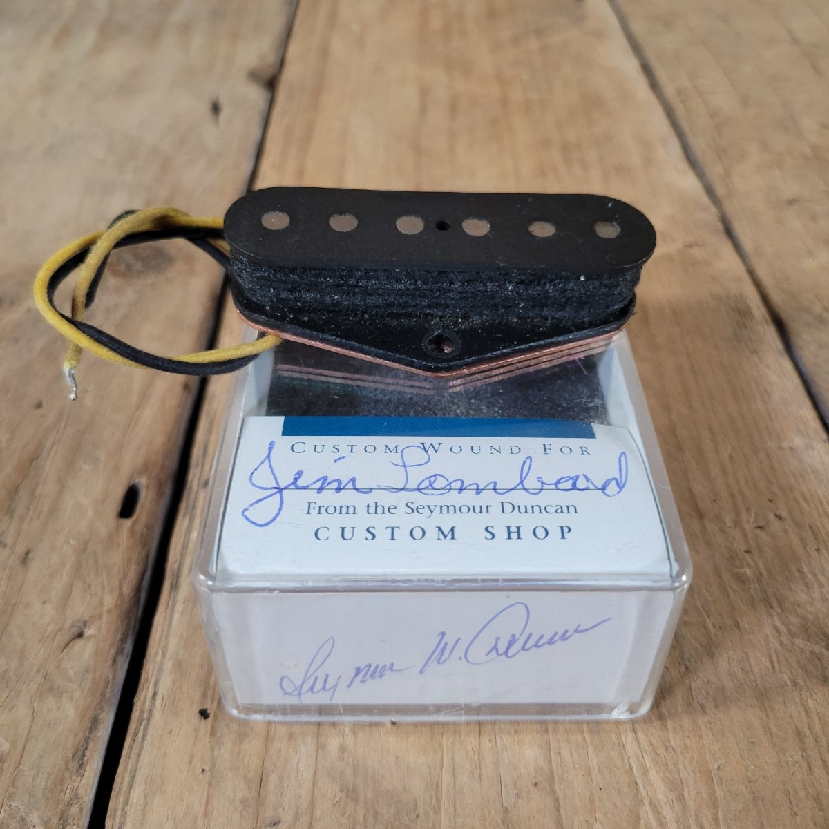 Seymour Duncan Custom Shop 2005 Alnico II Bridge Pickup — Hand - Wound - Mahar's Vintage Guitars