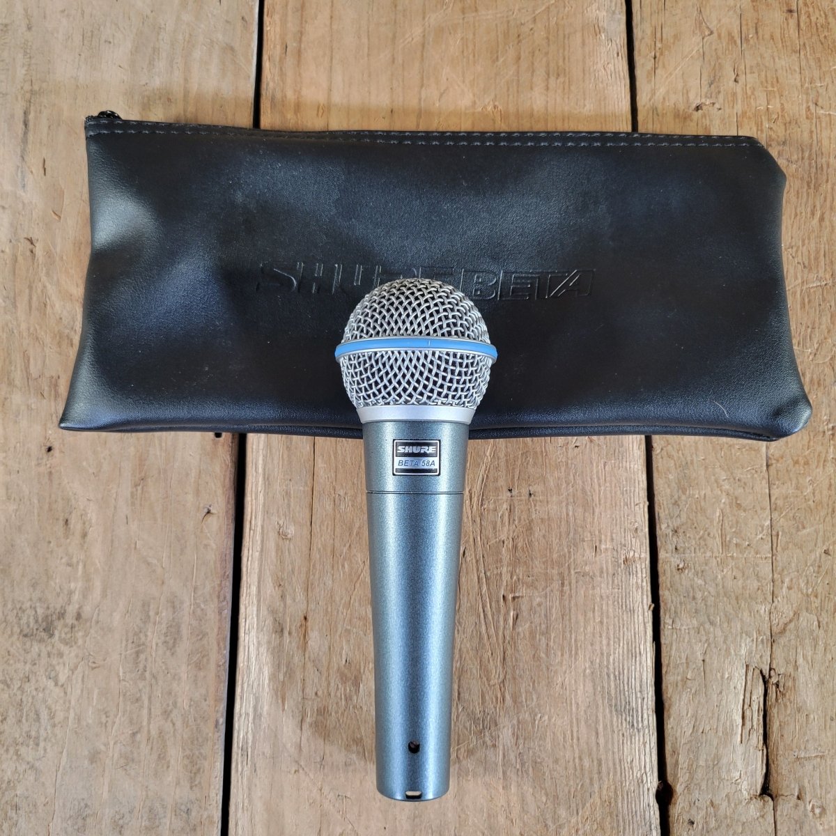 Shure Beta 58A Microphone in Orig Bag, Excellent - Mahar's Vintage Guitars