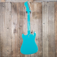 Silvertone 1413L Turquoise 1960s - Mahar's Vintage Guitars
