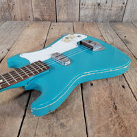 Silvertone 1413L Turquoise 1960s - Mahar's Vintage Guitars