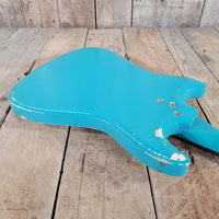 Silvertone 1413L Turquoise 1960s - Mahar's Vintage Guitars