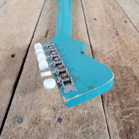 Silvertone 1413L Turquoise 1960s - Mahar's Vintage Guitars