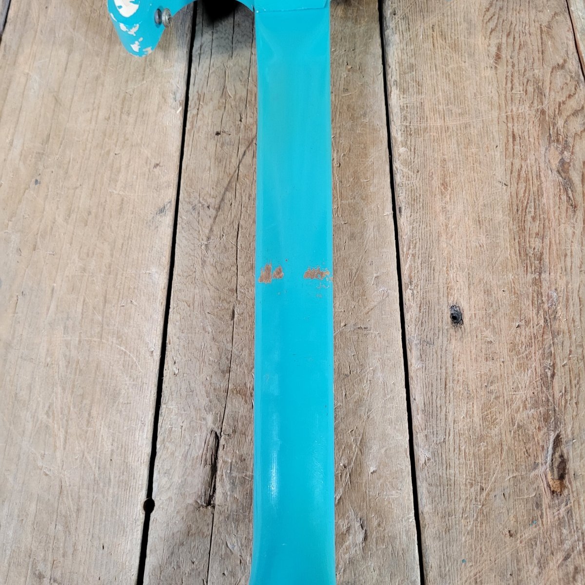 Silvertone 1413L Turquoise 1960s - Mahar's Vintage Guitars