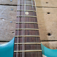 Silvertone 1413L Turquoise 1960s - Mahar's Vintage Guitars