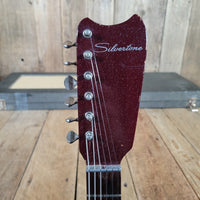 Silvertone 1964 Model 1457 With Tremolo Model Amp In Case - Mahar's Vintage Guitars