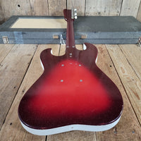 Silvertone 1964 Model 1457 With Tremolo Model Amp In Case - Mahar's Vintage Guitars