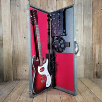 Silvertone 1964 Model 1457 With Tremolo Model Amp In Case - Mahar's Vintage Guitars