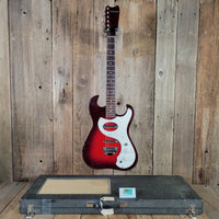 Silvertone 1964 Model 1457 With Tremolo Model Amp In Case - Mahar's Vintage Guitars