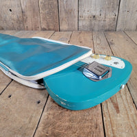 Silvertone 1965 1413L Turquoise Super Clean Perfect Neck w/ Orig Gig Bag - Mahar's Vintage Guitars