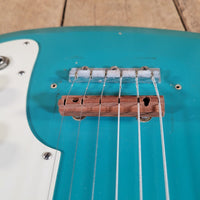 Silvertone 1965 1413L Turquoise Super Clean Perfect Neck w/ Orig Gig Bag - Mahar's Vintage Guitars