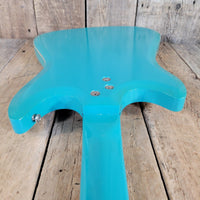 Silvertone 1965 1413L Turquoise Super Clean Perfect Neck w/ Orig Gig Bag - Mahar's Vintage Guitars
