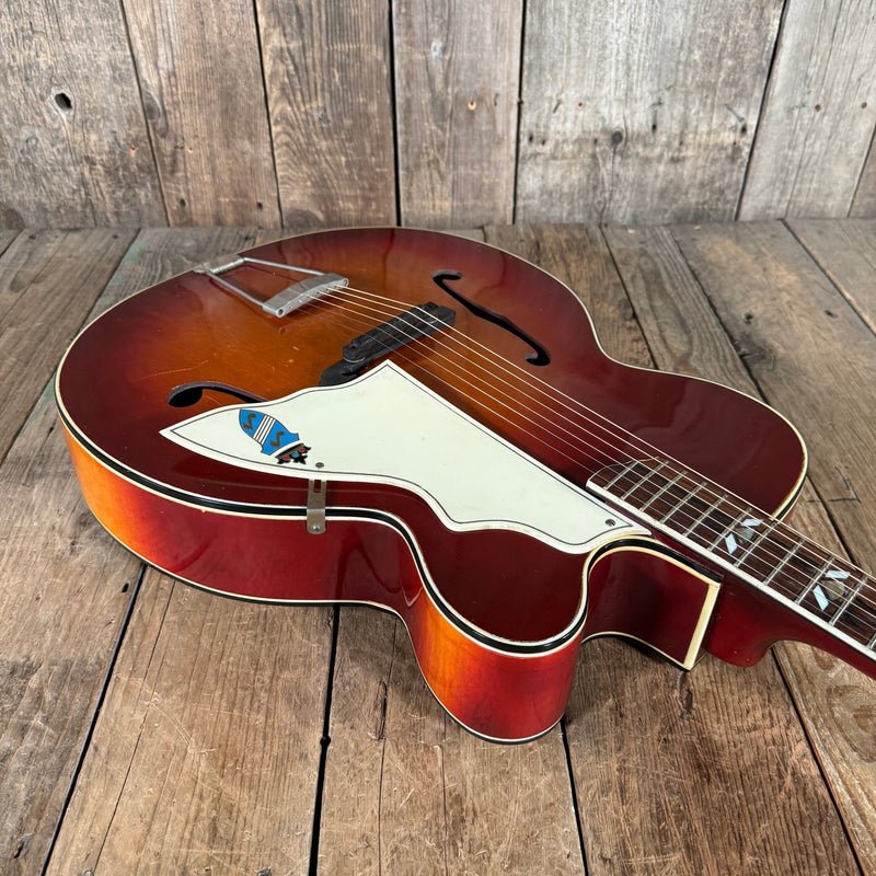Silvertone Aristocrat 674 Archtop Acoustic 1952 - Mahar's Vintage Guitars