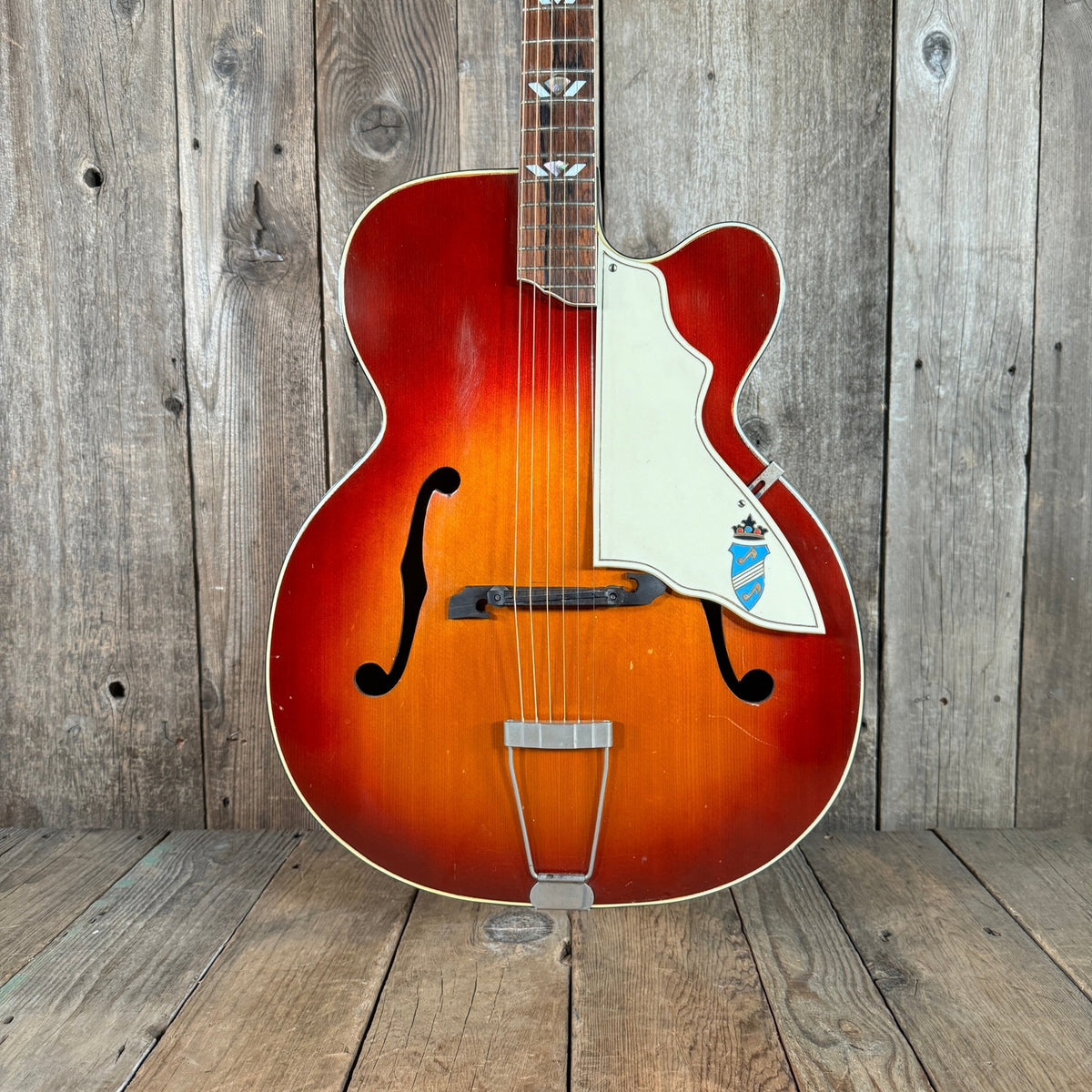 Silvertone Aristocrat 674 Archtop Acoustic 1952 - Mahar's Vintage Guitars