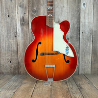 Silvertone Aristocrat 674 Archtop Acoustic 1952 - Mahar's Vintage Guitars