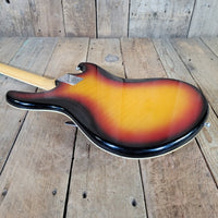 Silvertone Model 1445 Mosrite Style 1960s MIJ w/ original case - Mahar's Vintage Guitars