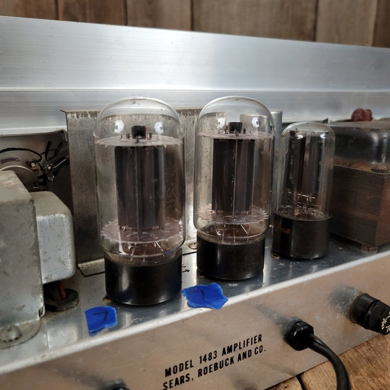 Silvertone Model 1483 Tube Amplifier - 1964 - Mahar's Vintage Guitars