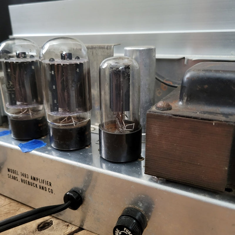 Silvertone Model 1483 Tube Amplifier - 1964 - Mahar's Vintage Guitars