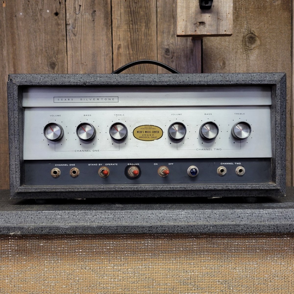 Silvertone Model 1483 Tube Amplifier - 1964 - Mahar's Vintage Guitars