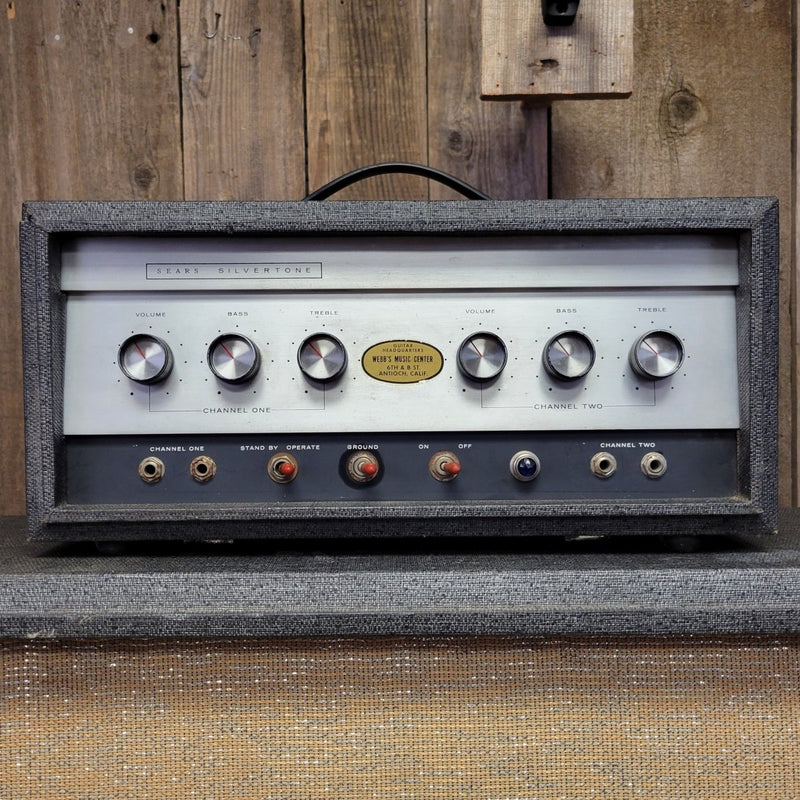 Silvertone Model 1483 Tube Amplifier - 1964 - Mahar's Vintage Guitars