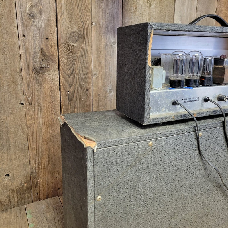 Silvertone Model 1483 Tube Amplifier - 1964 - Mahar's Vintage Guitars