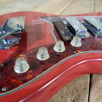 Silvertone Silhouette 1488 1965 w/ Original Case - Mahar's Vintage Guitars