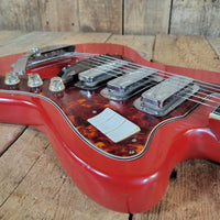 Silvertone Silhouette 1488 1965 w/ Original Case - Mahar's Vintage Guitars