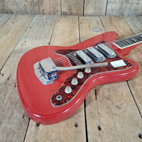 Silvertone Silhouette 1488 1965 w/ Original Case - Mahar's Vintage Guitars