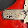 SOLD - Airline Bighorn 1965 Red Vintage Guitar - Mahar's Vintage Guitars