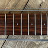 SOLD - Ampeg Dan Armstrong ADA4 Lucite Bass Reissue 2010 Clear Lucite - Mahar's Vintage Guitars