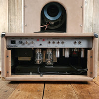 SOLD - Amplified Nation Steel String Sultan 75 - Watt Head 2x12 Cab Dogwood Suede 2020 - Mahar's Vintage Guitars