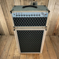 SOLD - Amplified Nation Steel String Sultan 75 - Watt Head 2x12 Cab Dogwood Suede 2020 - Mahar's Vintage Guitars