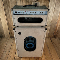 SOLD - Amplified Nation Steel String Sultan 75 - Watt Head 2x12 Cab Dogwood Suede 2020 - Mahar's Vintage Guitars