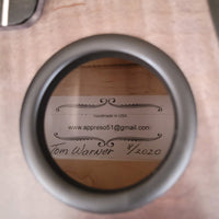 SOLD - Appalachian Guitars Squareneck Resonator Last Tom Warner Build 8/2020 - Mahar's Vintage Guitars