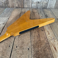 SOLD - Brian Monty 1958 Flying V replica Natural - Mahar's Vintage Guitars