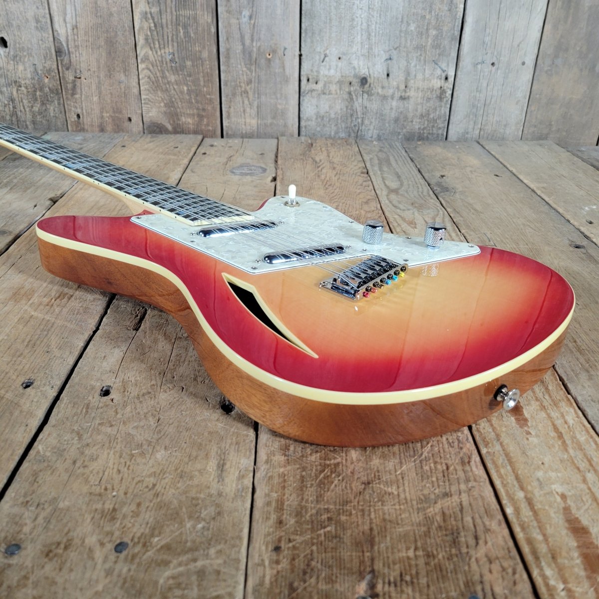 SOLD - Charvel 1990s Surfcaster XII – Vintage 12 - String Electric Guitar with Lipstick Pickups, Rare Japan Model - Mahar's Vintage Guitars