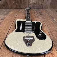 SOLD - Crucianelli Supreme 1964 Textured Pearl - Mahar's Vintage Guitars