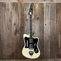SOLD - Crucianelli Supreme 1964 Textured Pearl - Mahar's Vintage Guitars
