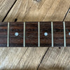 SOLD - Danelectro Double Neck Baritone and Guitar 2001 Black Burst with Case - Mahar's Vintage Guitars