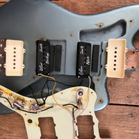 SOLD - Danocaster "Freakin" Era Jazzmaster 2008 Ocean Turquoise - Mahar's Vintage Guitars