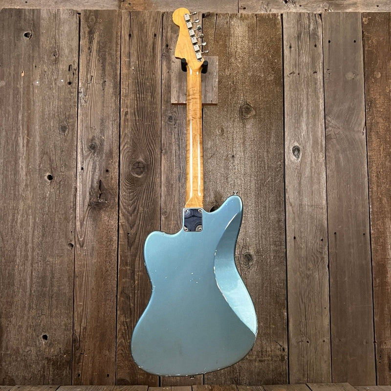 SOLD - Danocaster "Freakin" Era Jazzmaster 2008 Ocean Turquoise - Mahar's Vintage Guitars
