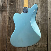 SOLD - Danocaster "Freakin" Era Jazzmaster 2008 Ocean Turquoise - Mahar's Vintage Guitars