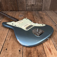 SOLD - Danocaster "Freakin" Era Jazzmaster 2008 Ocean Turquoise - Mahar's Vintage Guitars